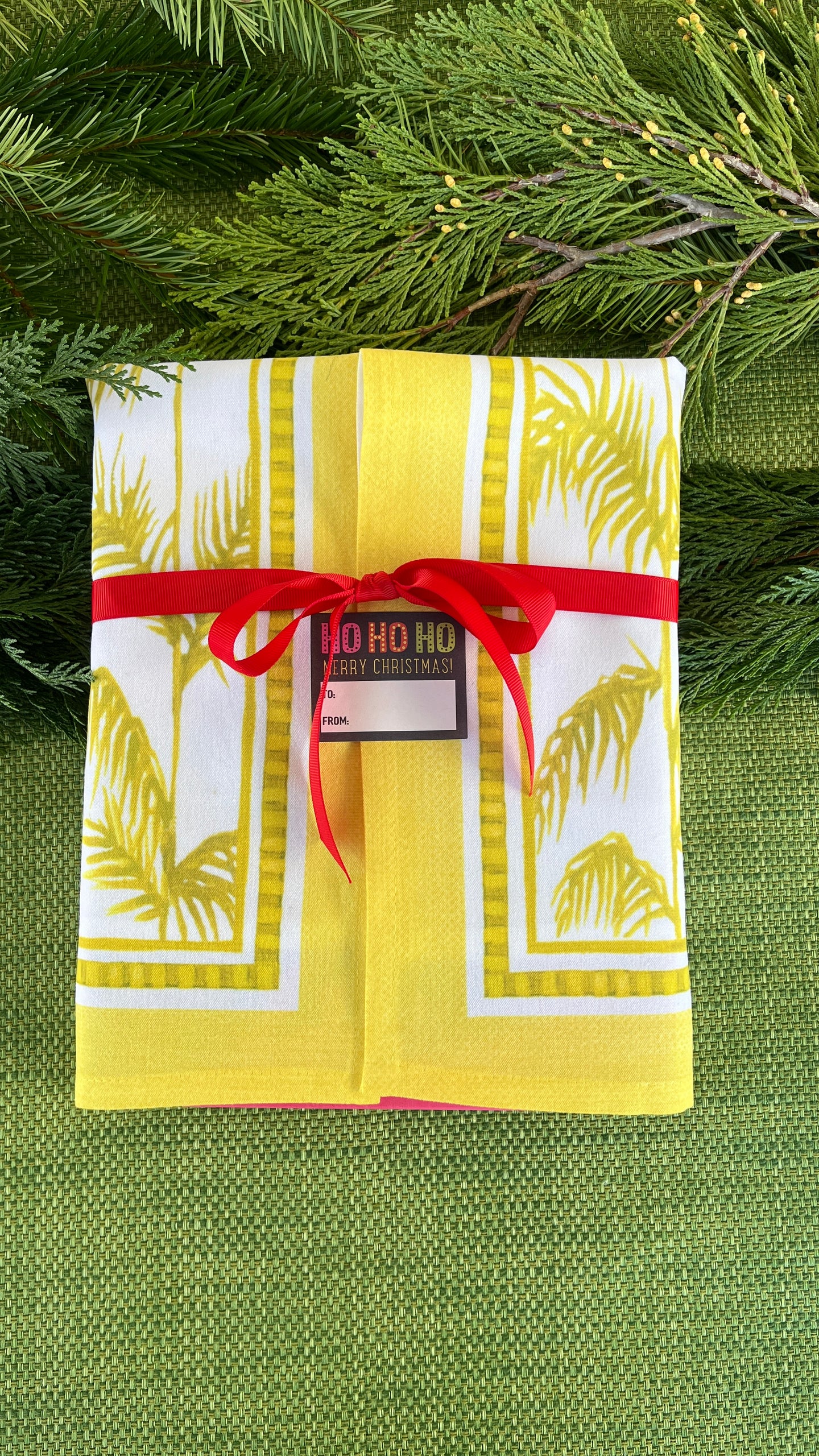 Palm Hostess Towel